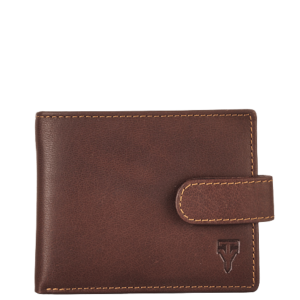 Tuscany_Leather_billfold_with_tab_TWO205_brown_front