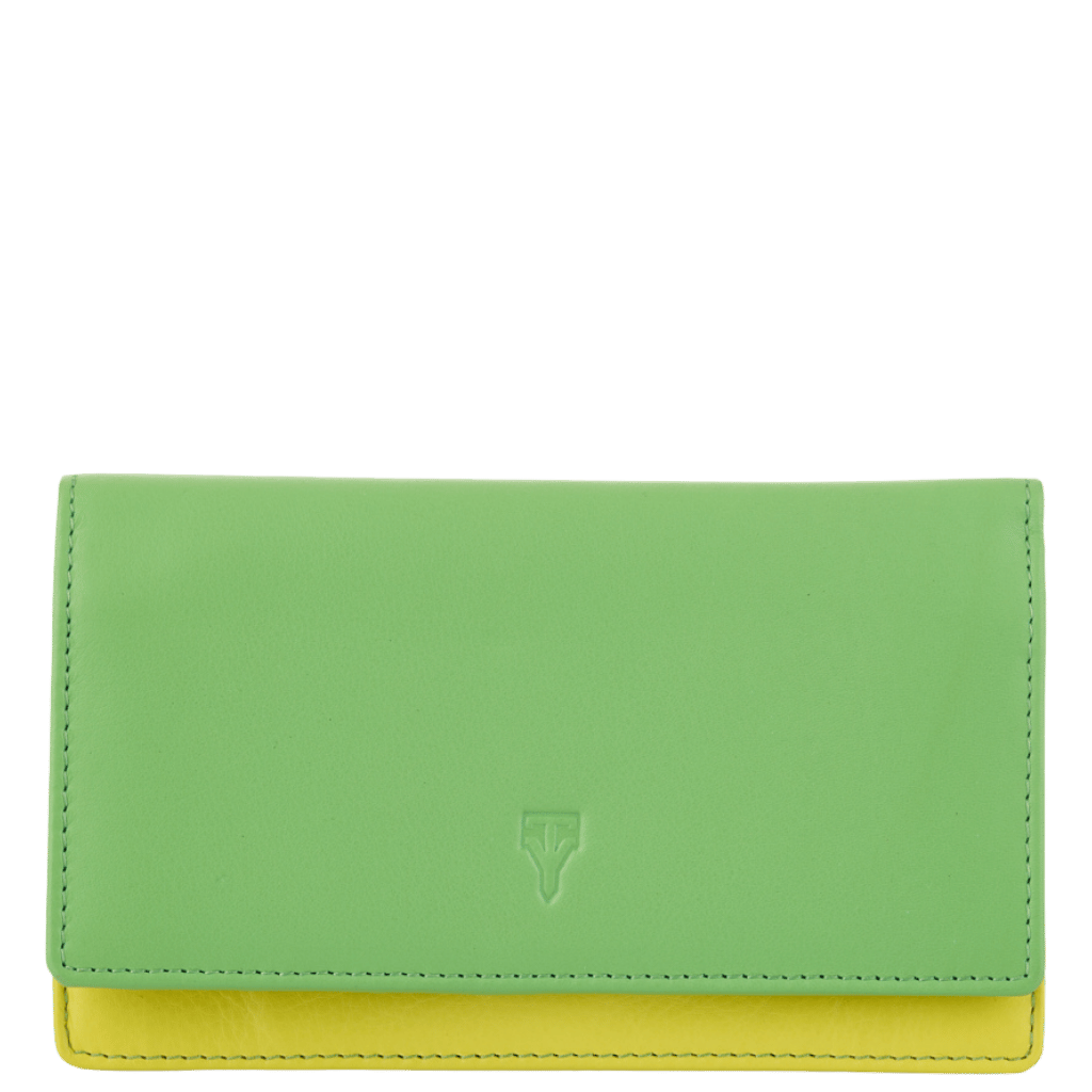 Tuscany_Leather_large_Purse_TPL201_green_front