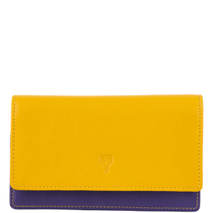 Tuscany_Leather_large_Purse_TPL201_yellow_front