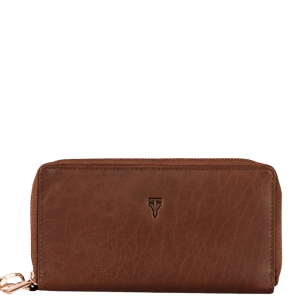 Tuscany_TPA305_Isabella_brown_leather _zip_purse_front