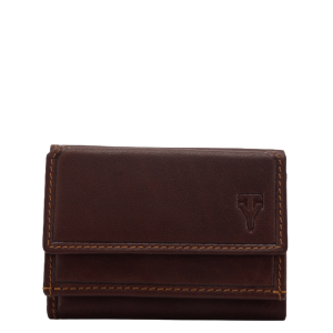 Tuscany_Trifold_leather_wallet_TWO208_brown_front