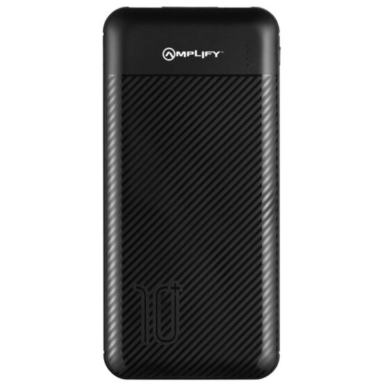 Volkano Amplify Spark 10000 Powerbank 9000 Black Front