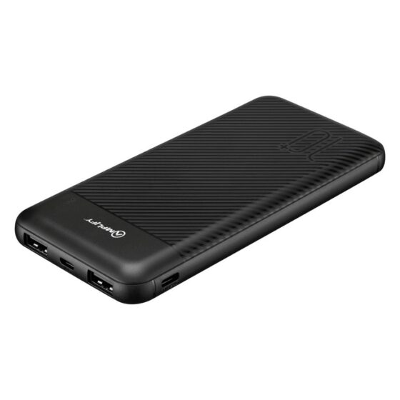 Volkano Amplify Spark 10000 Powerbank 9000 Black Front3qrtr