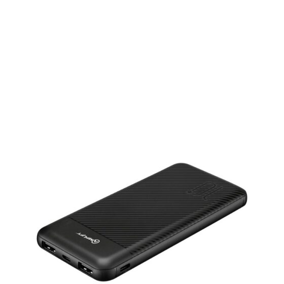 Volkano Amplify Spark 10000 Powerbank 9000 Black Front3qrtr Primary
