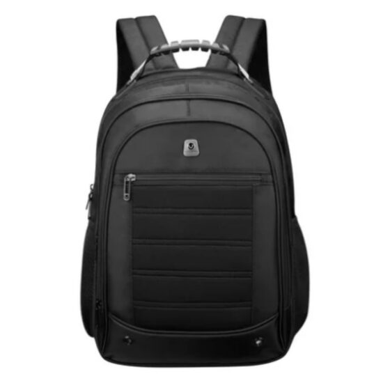 Volkano Captain 15 inch laptop backpack 9192 black front jpg