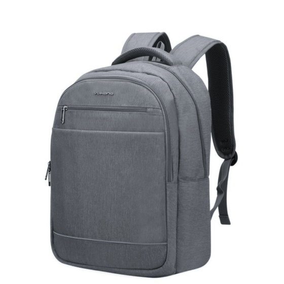 Volkano Kandui Laptop Backpack Grey 9175 front3qrtr primary png
