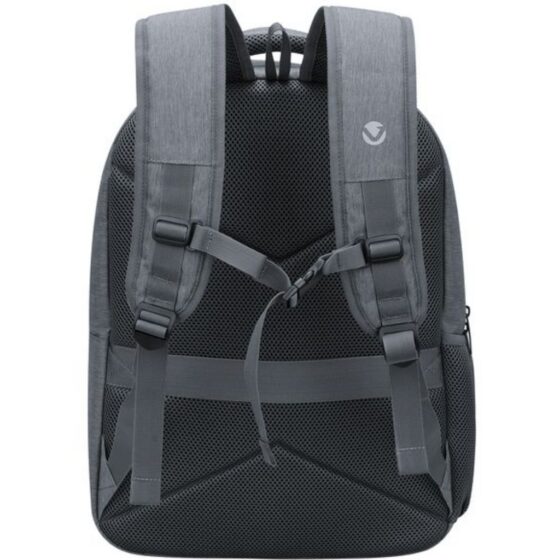Volkano Kandui Laptop Backpack Grey 9175 rear jpg