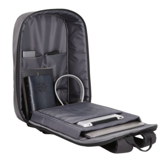 Volkano Kingson Fusion Laptop Backpack 9840 Black interior jpg