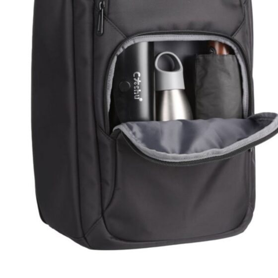 Volkano Kingson Fusion Laptop Backpack 9840 Black stash jpg