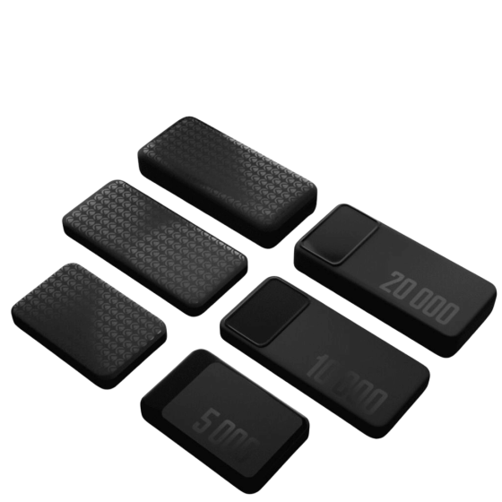 Volkano Punch powerbank Collection Black 9022 group primary
