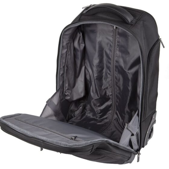 Voyager Laptop Trolley Backpack 40148 Black Interior