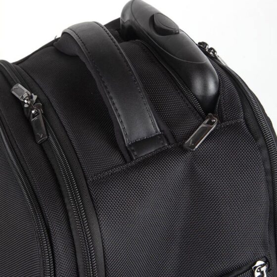 Voyager Laptop Trolley Backpack 40148 Black Top Handle