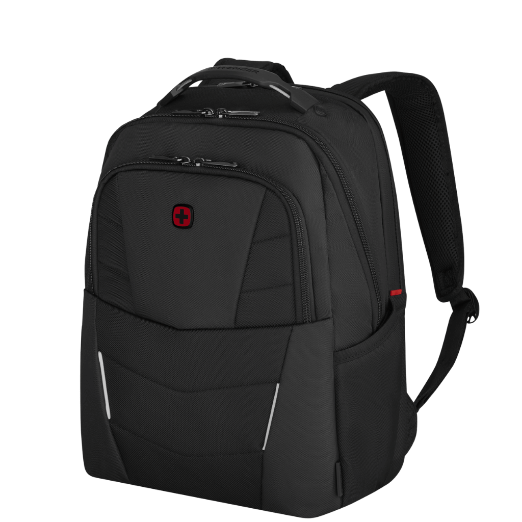 Wenger 653186Altair laptop Backpack Black front3qrtr png