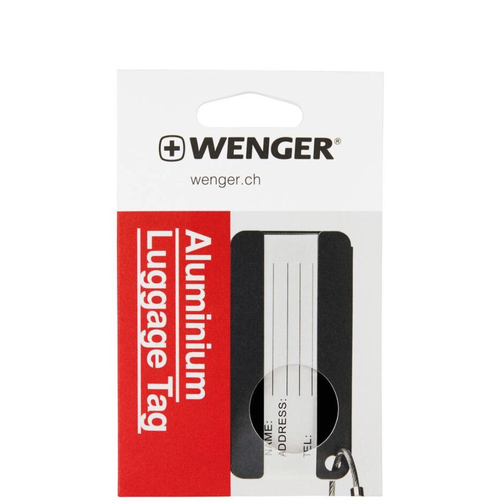 Wenger Aluminium tags package png