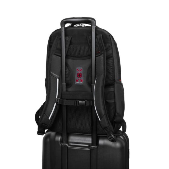 Wenger Cosmic 653187 15 inch laptop Backpack Black carry on jpg