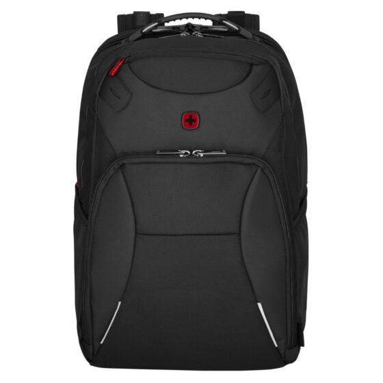 Wenger Cosmic 653187 15 inch laptop Backpack Black front jpg