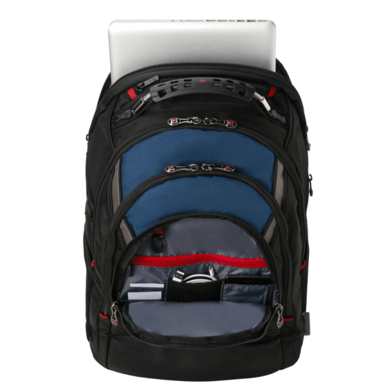 Wenger Ibex Laptop Backpack Black interior png