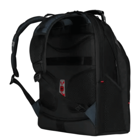 Wenger Ibex Laptop Backpack Black rear3qrtr png