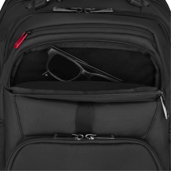 Wenger Icon Meteor Lamptop Backpack 653188 Black stash jpg