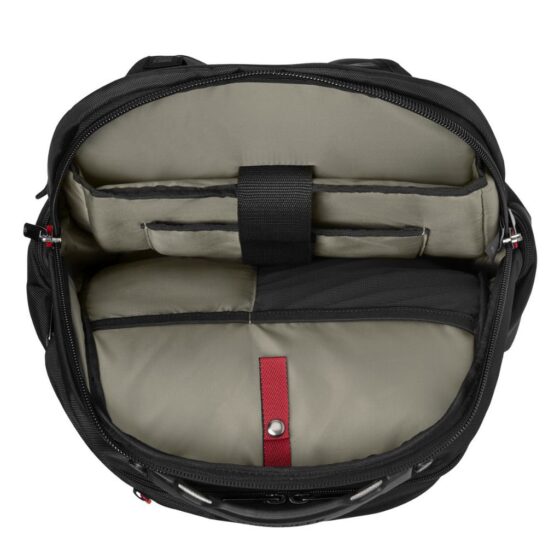 Wenger Icon Meteor Lamptop Backpack 653188 Black top jpg