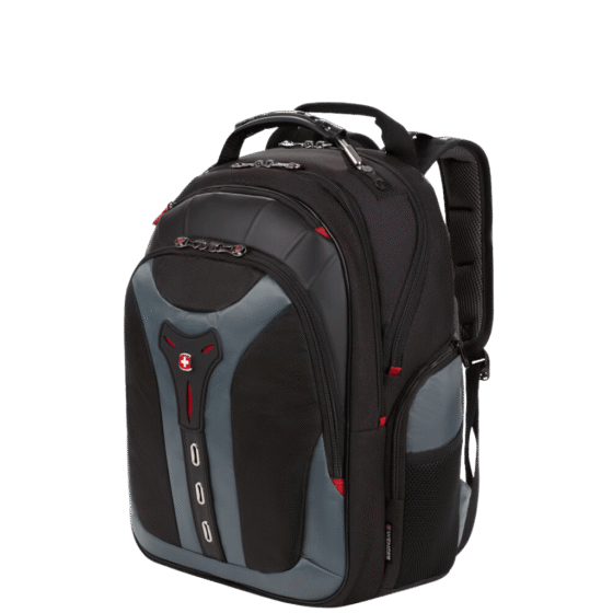 Wenger Pegasus 17 inch laptop backpack black 600639 front3qrtr png