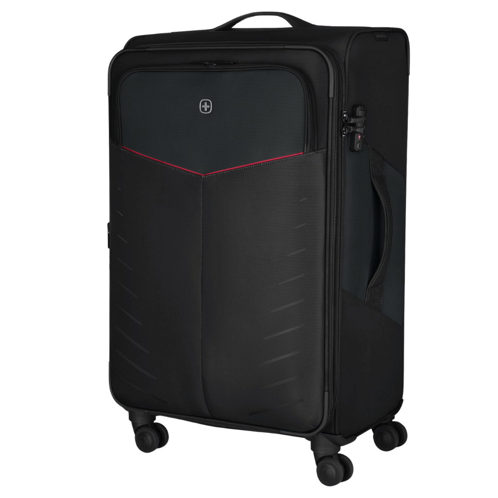 Wenger Syght 6127 Soft spinner luggage black Large front3qrtr png