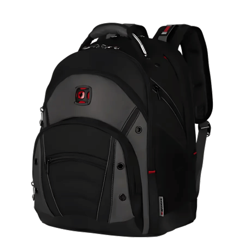 Wenger Synergy 16 inch laptop black front3qrtr png