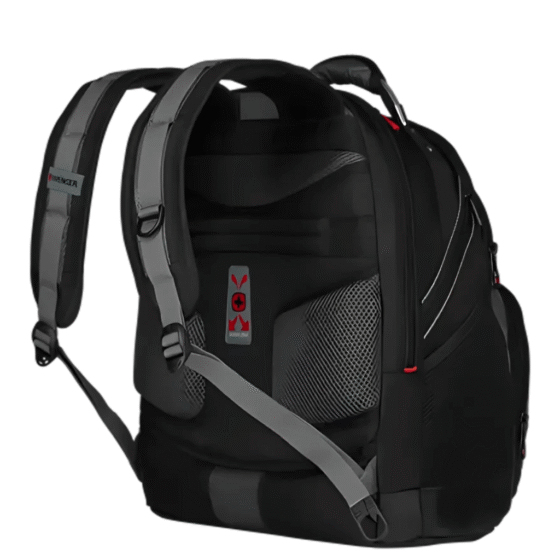 Wenger Synergy 16 inch laptop black rear3qrtr png