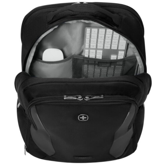 Wenger XE Extent 17 inch laptop backpack black 612741 interior jpg