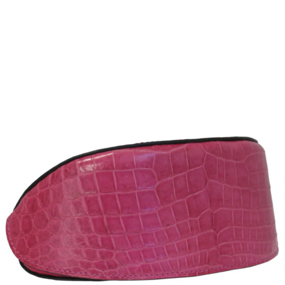 Zambezi Grace A7324GBY Sunglass Case Croc Belly Cycleman front3qrtr jpg