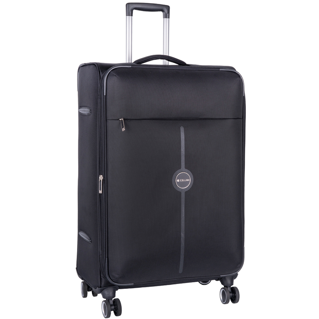 Cellini_Rapido_85675_check-in_spinner_black_front3qrtr