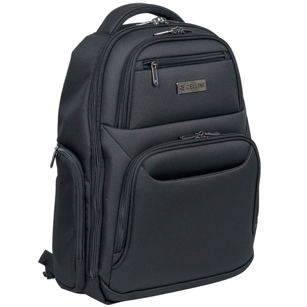 Cellini_MegaPak_15145_Backpack_laptop_front3qrtr_R