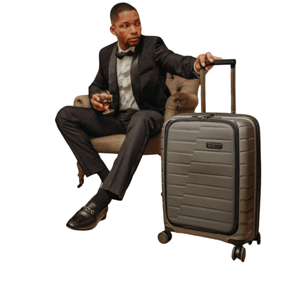 Cellini business luggage features