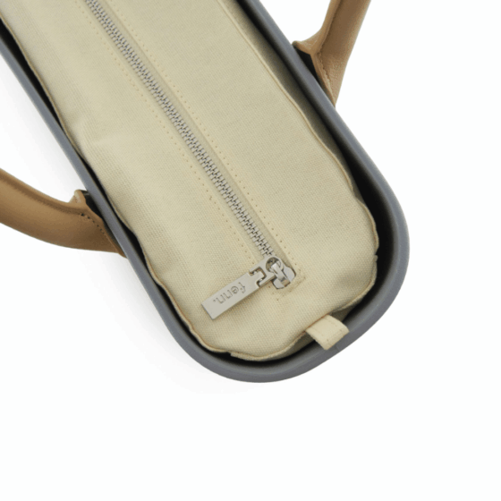 Fenn Original 0329 Blue haze lgiht tan round handles beigeinner top png