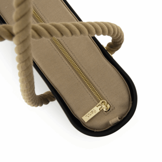 Fenn Petite P396 Black rope handle stone inner top png