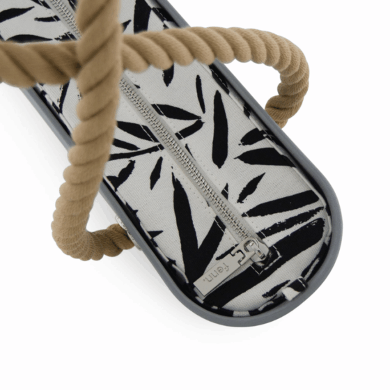 Fenn Petite P425 Blue Haze Rope handles printed inner top png