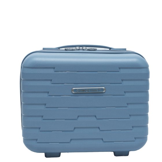 Gino De Vinci Sierra Vanity Beauty case blue front