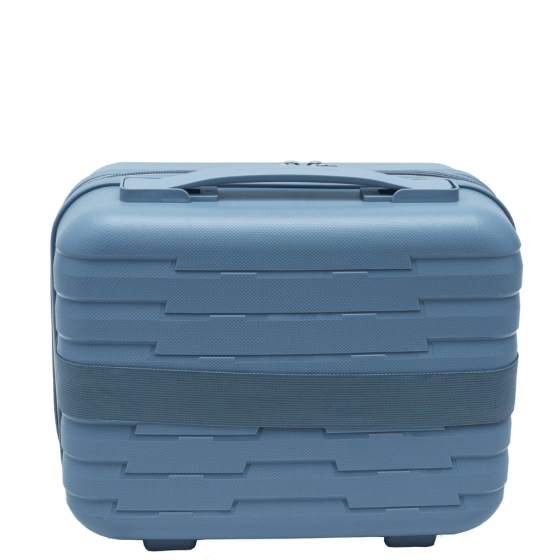 Gino De Vinci Sierra Vanity Beauty case blue rear