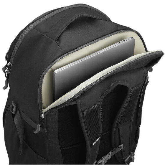 Osprey Daylite AI10006133 Carry on Travelpack 44L black laptop sleeve jpg