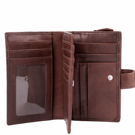 Polo Chobe multi card purse Leather PO59946 brown interior3 png