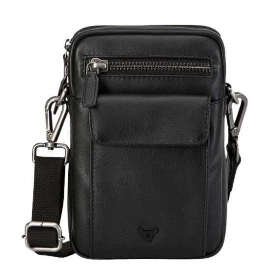 Brando 2275 Armstrong Black Leather Gents Organiser Front primary