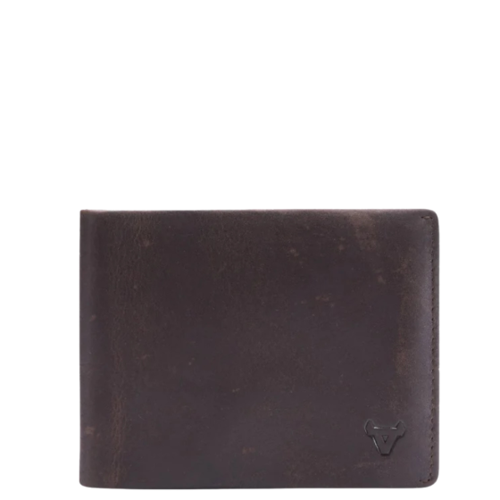 Brando Eastwood slim wallet 2001 brown front primary