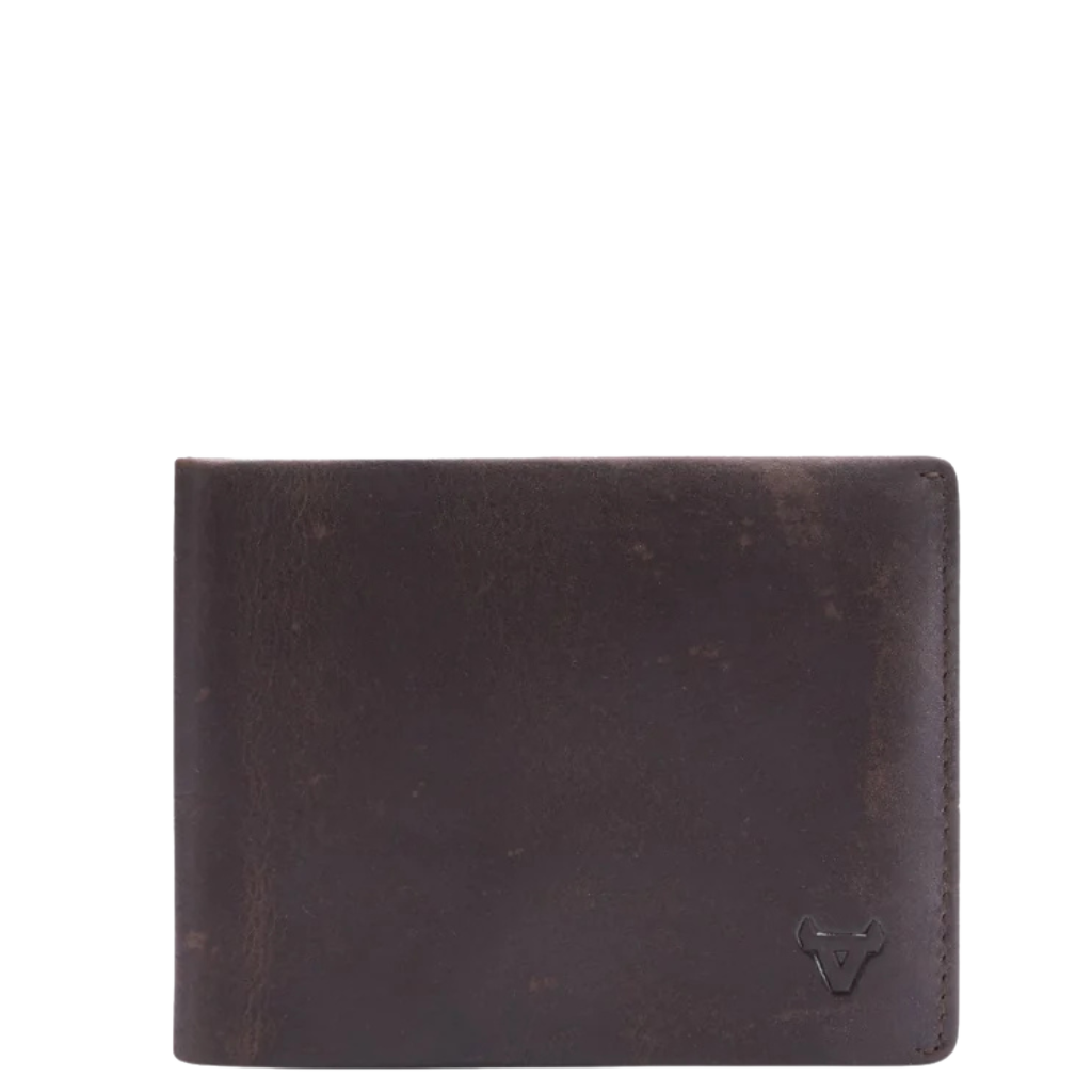 Brando Eastwood slim wallet 2001 brown front primary