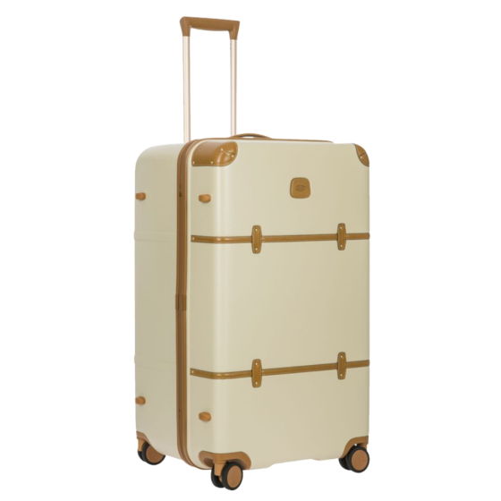 Brics Bellagio Trunk spinner Luggage 28316 cream 80cm front3qrtr primary