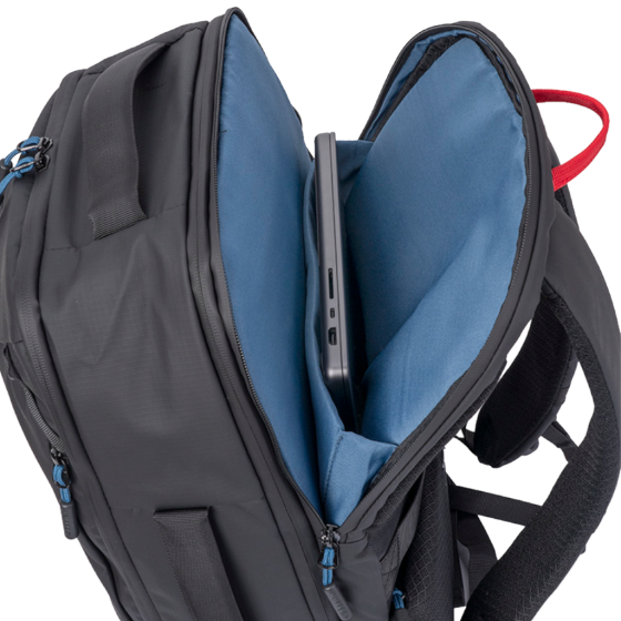 Cellini Sidekick 29048 Overnight Backpack black interior
