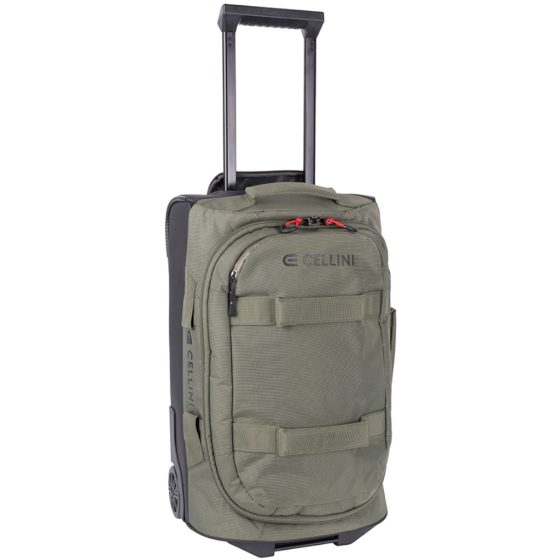 Cellini Venture 32955 Carry on trolley duffel green front3qrtr