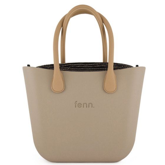 Fenn Original 1521 Stone light tan round handle black inner front