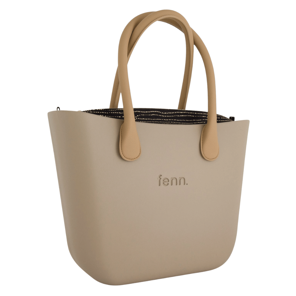 Fenn Original 1521 Stone light tan round handle black inner front3qrtr