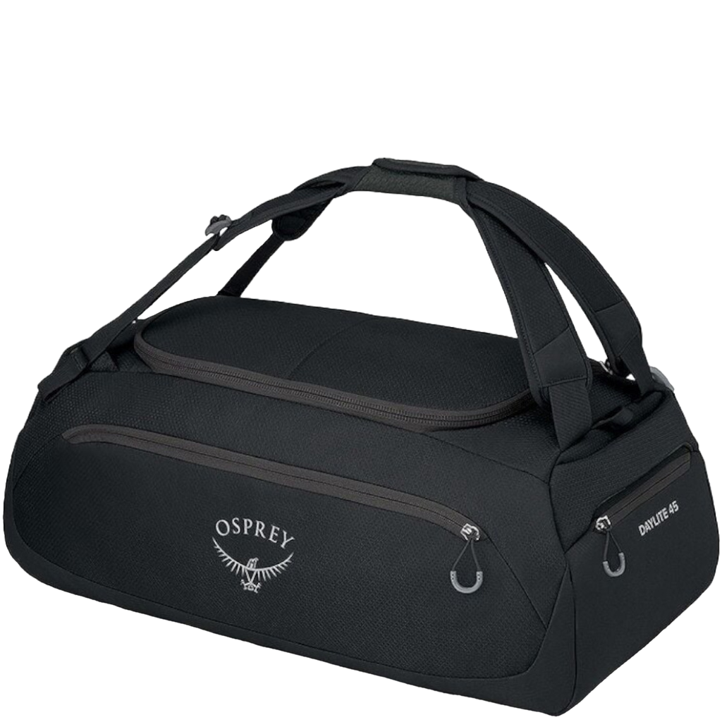 Osprey Daylite AI10006145 60L duffel black front3qrtr primary