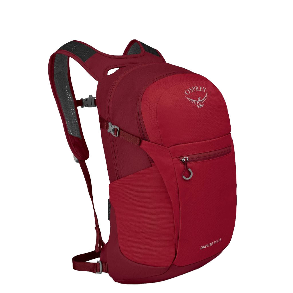 Osprey Daylite plus 20L backpack cosmice red 3qrtr primary